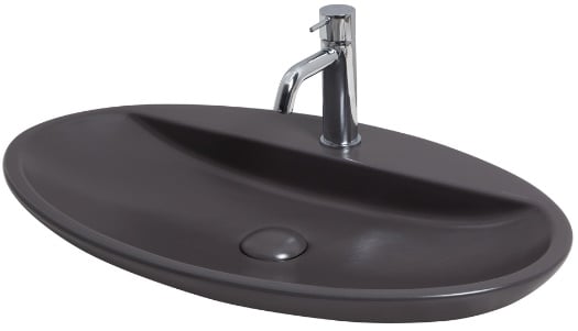 Smanni Sarin BD Tezgah Üstü Lavabo Mat Antrasit 1030A-213